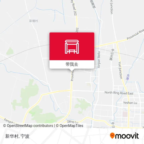 新华村地图