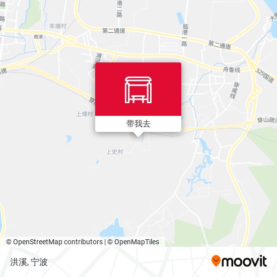 洪溪地图