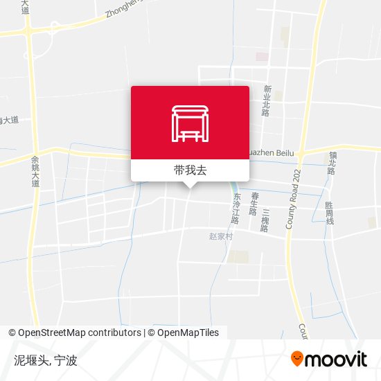 泥堰头地图