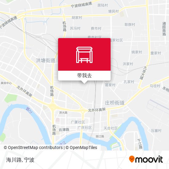 海川路地图