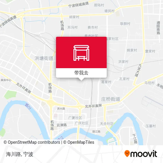 海川路地图