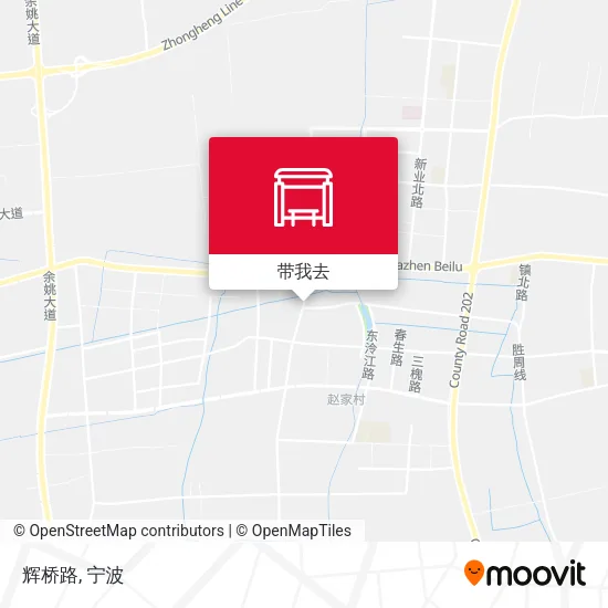 辉桥路地图