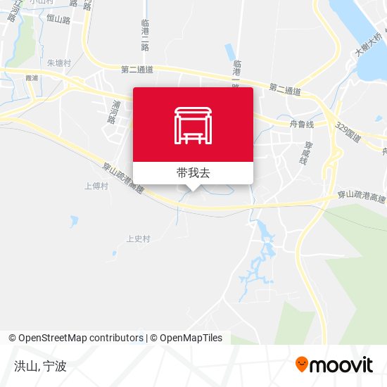 洪山地图