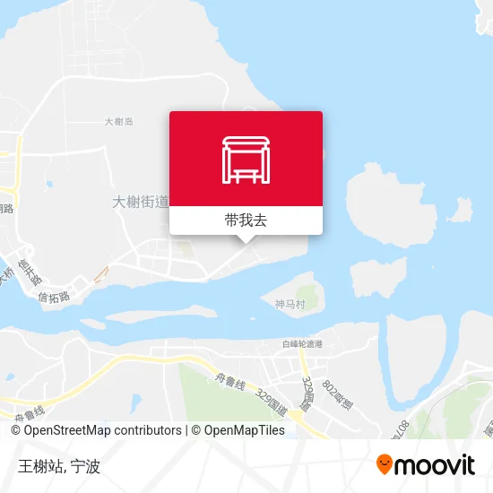 王榭站地图