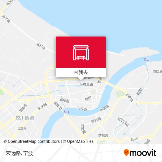宏远路地图