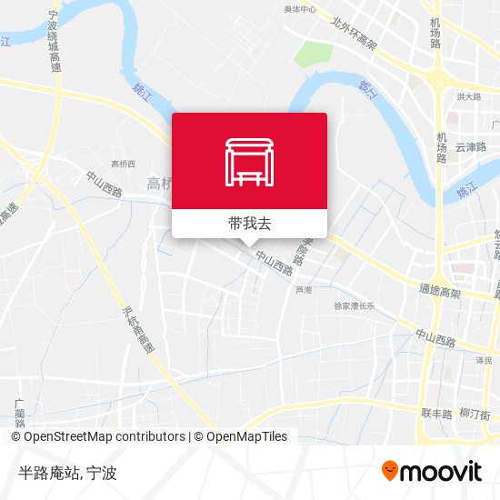 半路庵站地图