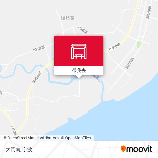 大闸南地图