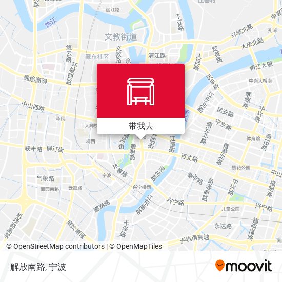 解放南路地图