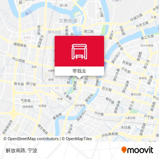解放南路地图