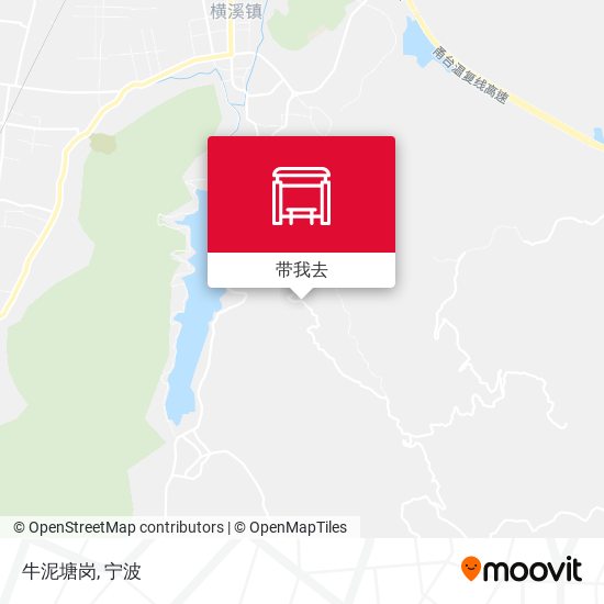 牛泥塘岗地图