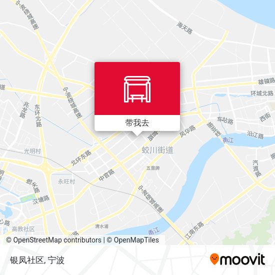 银凤社区地图