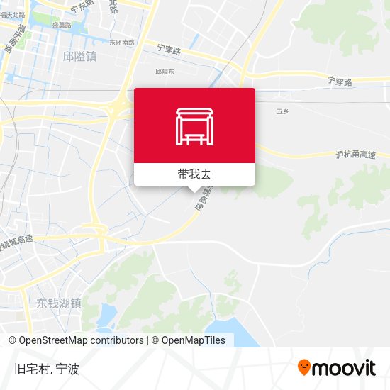 旧宅村地图