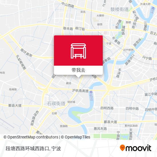 段塘西路环城西路口地图