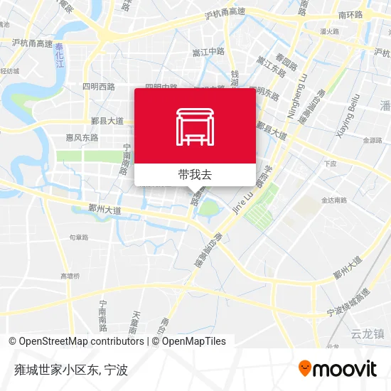 雍城世家小区东地图
