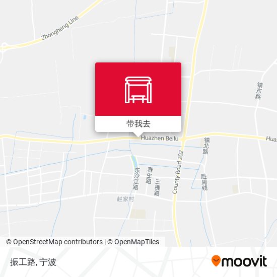 振工路地图