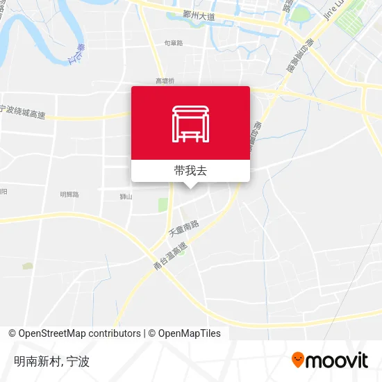 明南新村地图