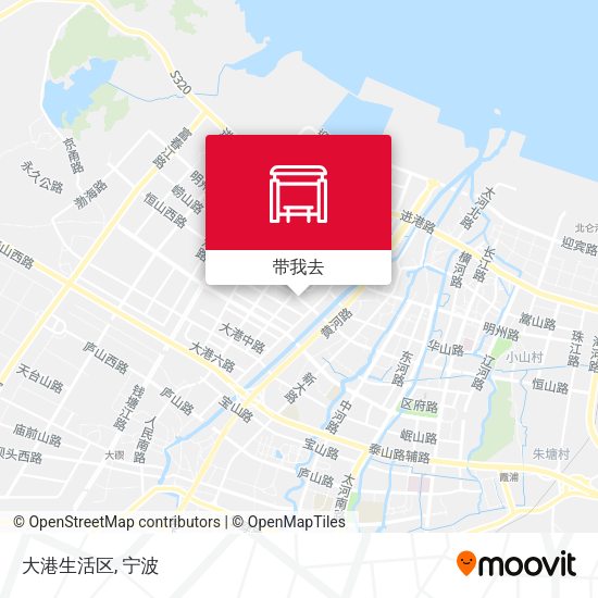 大港生活区地图