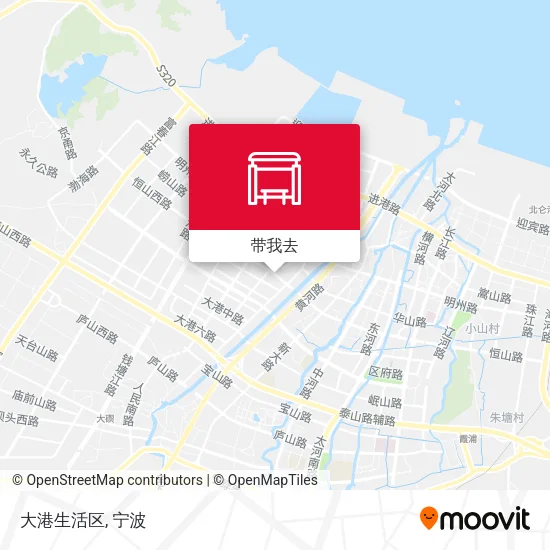 大港生活区地图