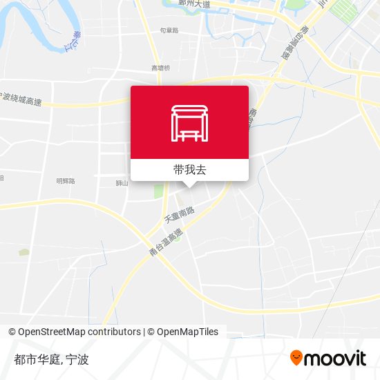 都市华庭地图