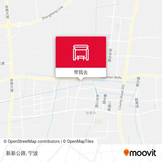 新新公路地图