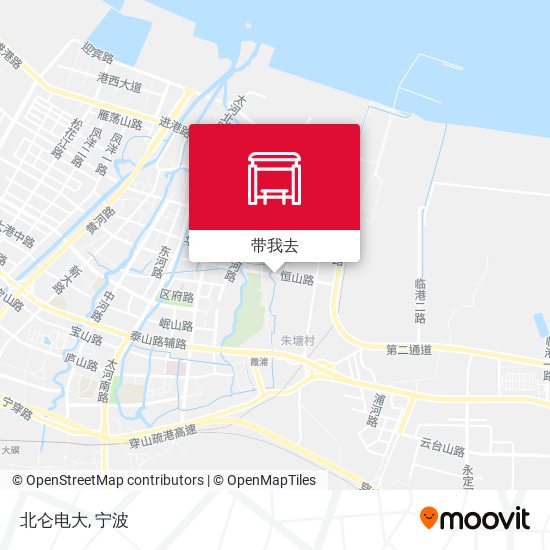 北仑电大地图