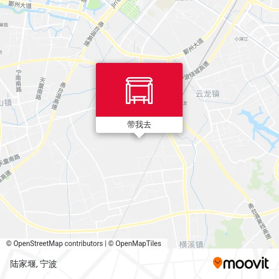 陆家堰地图