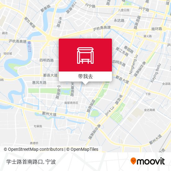 学士路首南路口地图