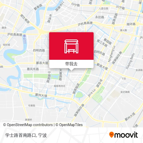 学士路首南路口地图