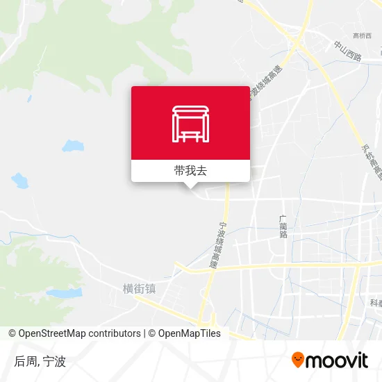 后周地图