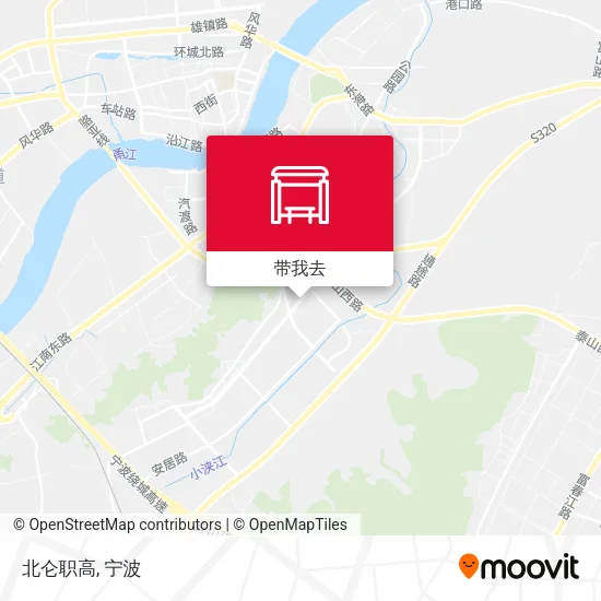 北仑职高地图