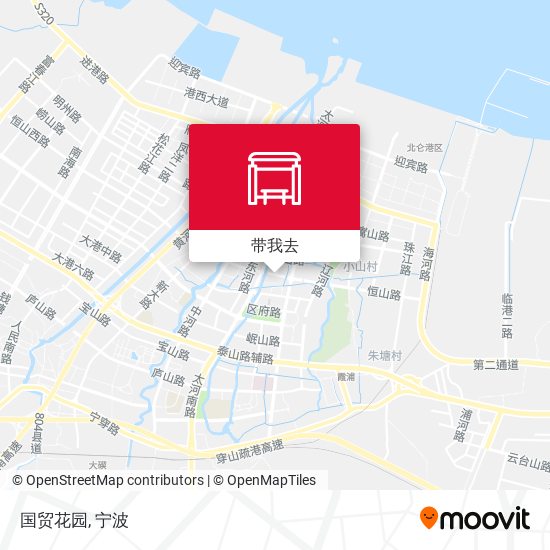 国贸花园地图