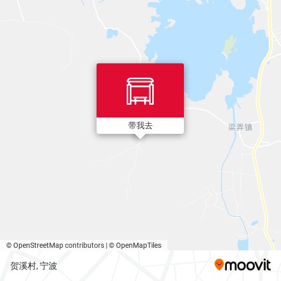 贺溪村地图