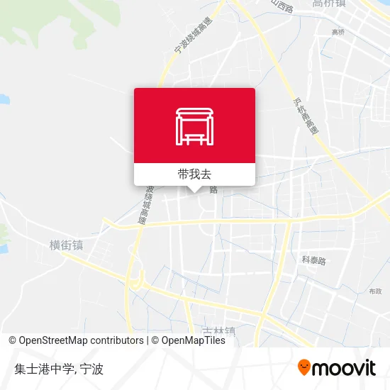 集士港中学地图