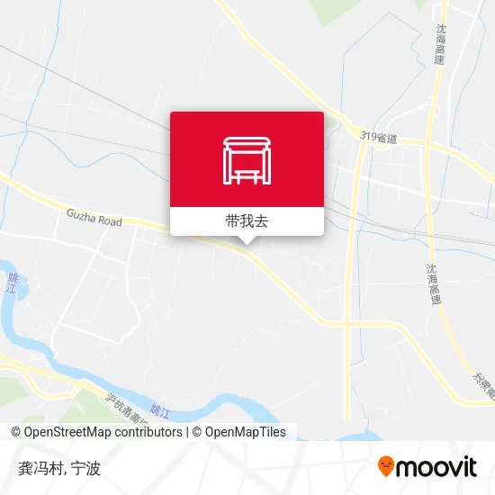龚冯村地图