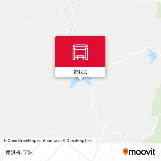 南洪桥地图
