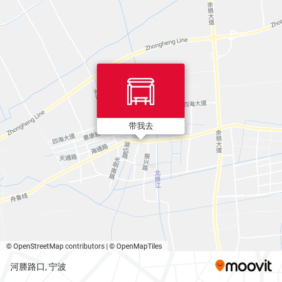 河塍路口地图