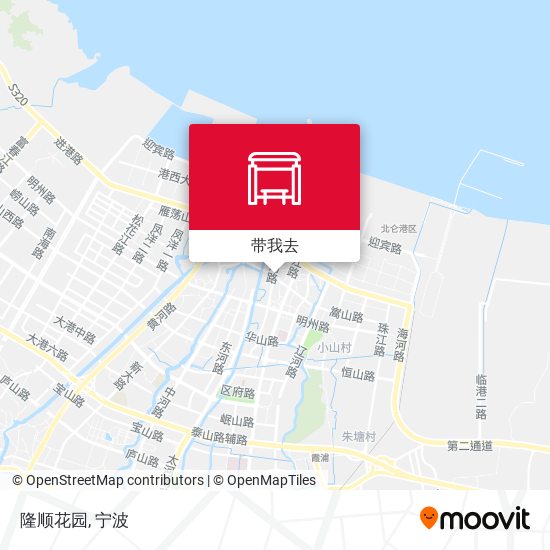 隆顺花园地图