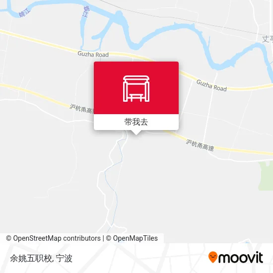 余姚五职校地图