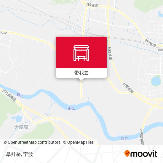 皋拜桥地图