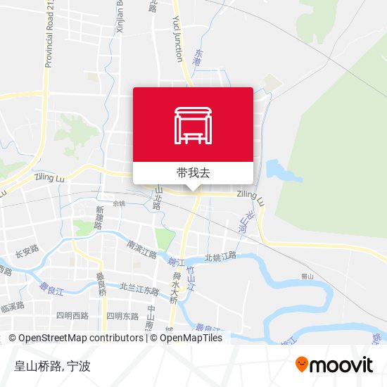 皇山桥路地图