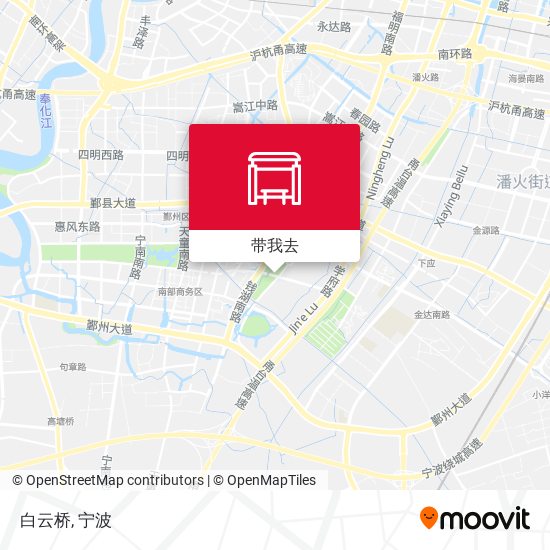 白云桥地图