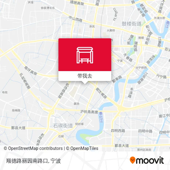 顺德路丽园南路口地图