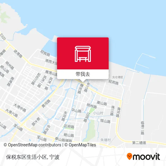 保税东区生活小区地图