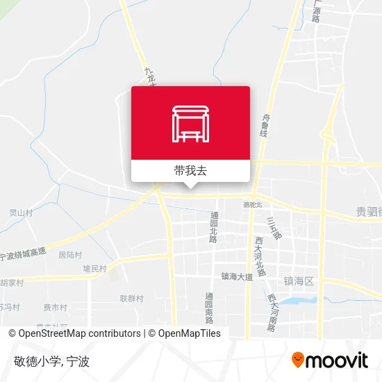 敬德小学地图