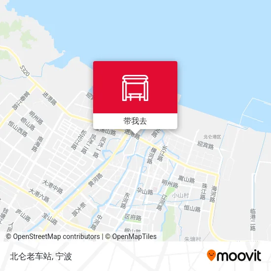 北仑老车站地图