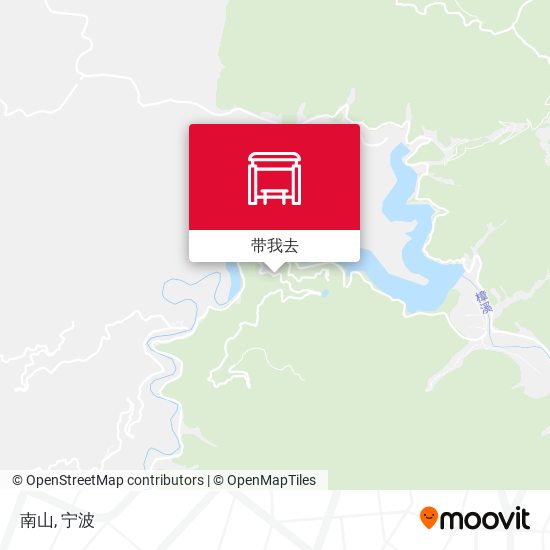 南山地图