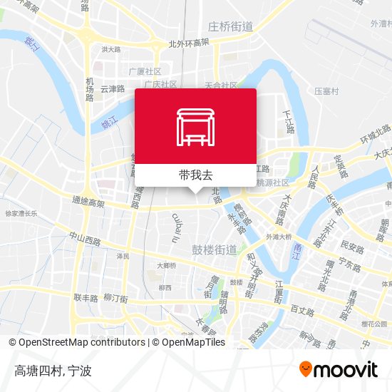 高塘四村地图