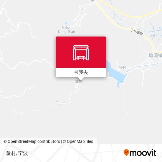 童村地图