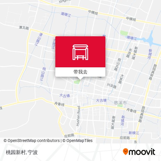 桃园新村地图