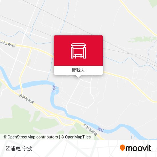 泾浦庵地图